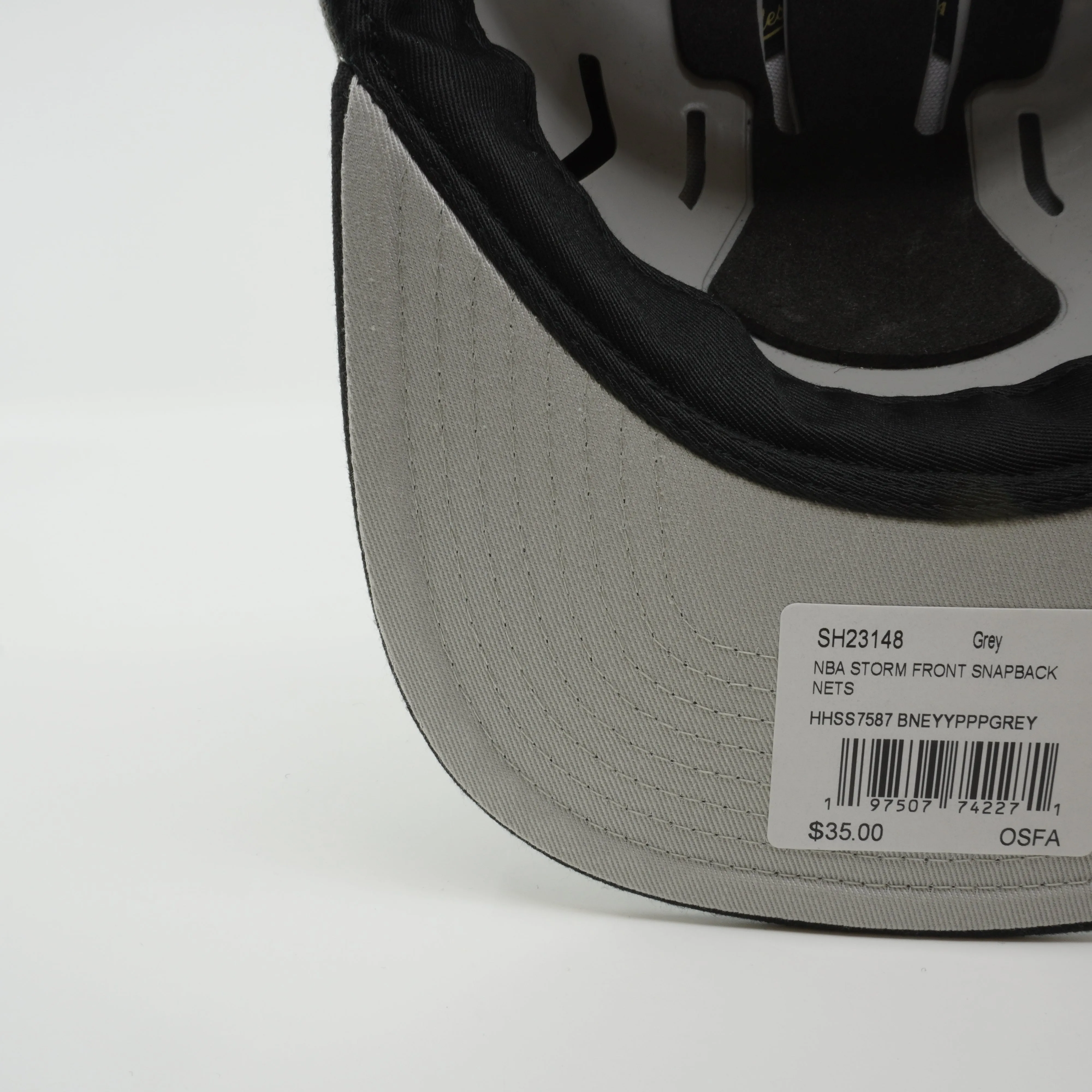 Mitchell & Ness Men's NBA Storm Front Snapback Nets Snapback Caps sold by Zulily product image thumbnail 5