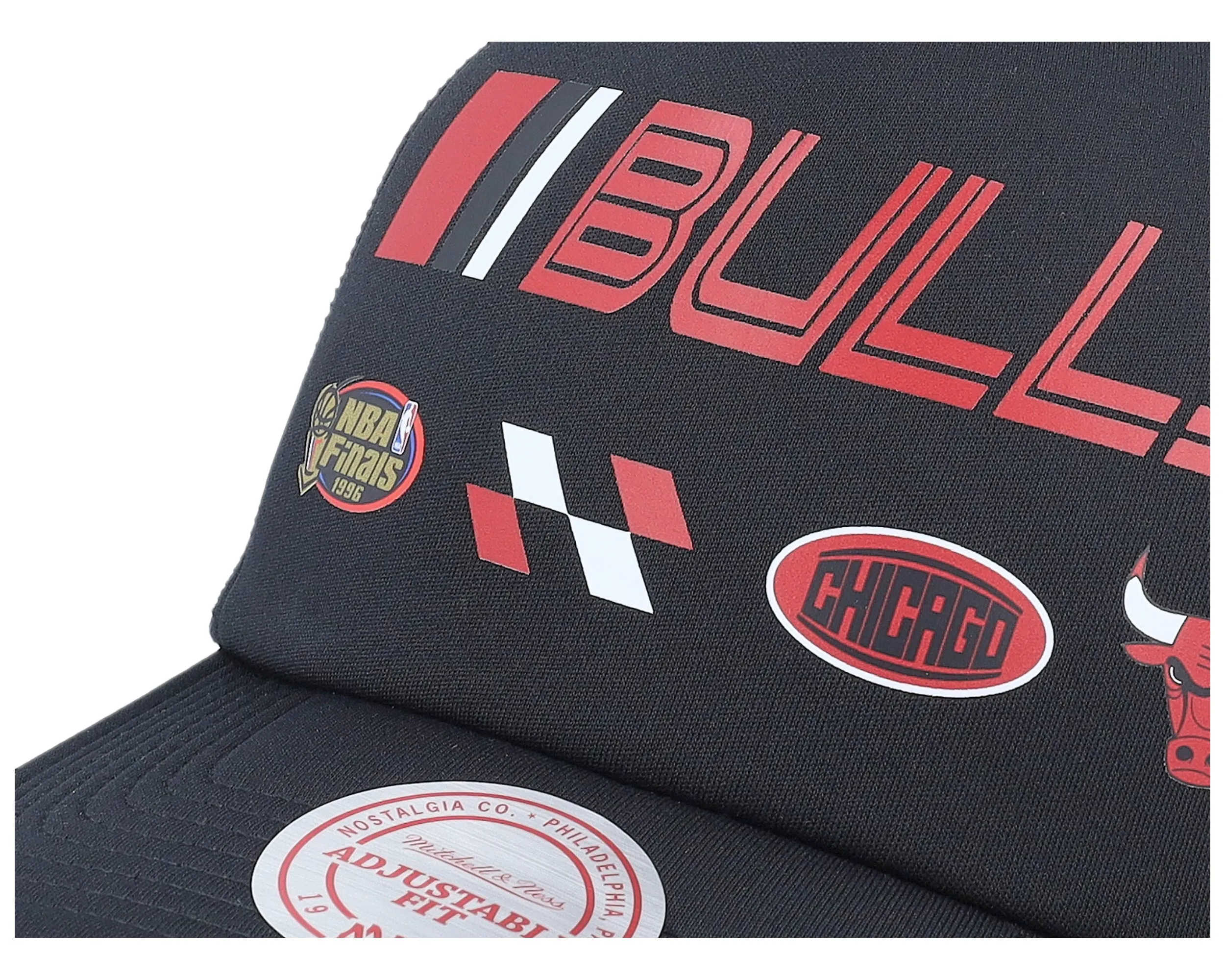 Mitchell & Ness Men's NBA Speedway Trucker Hwc Bulls Hats sold by Zulily product image thumbnail 3