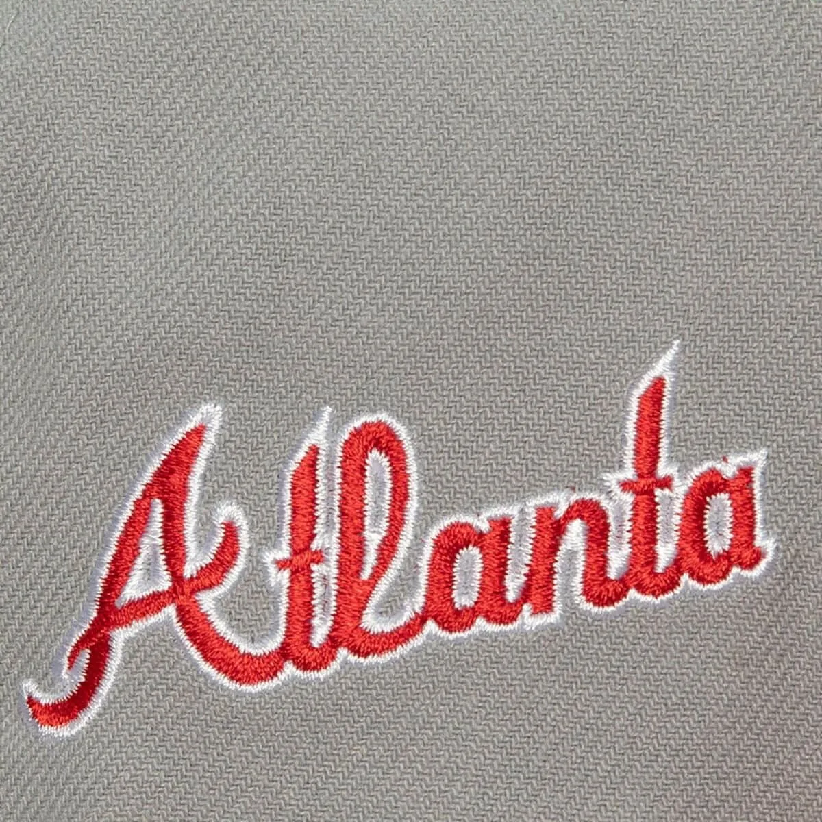 Mitchell & Ness Men's MLB Atlanta Braves Away Snapback Coop sold by Zulily product image thumbnail 3