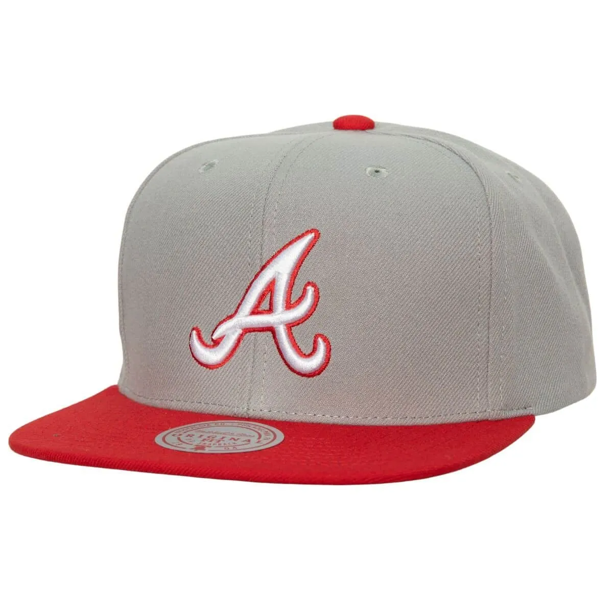 Mitchell & Ness Men's MLB Atlanta Braves Away Snapback Coop sold by Zulily