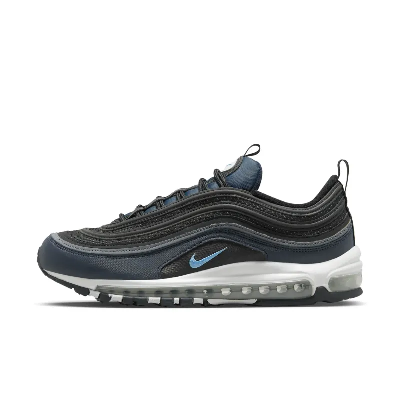 Nike Men's Air Max 97 'Black Dark Obsidian' sold by Zulily