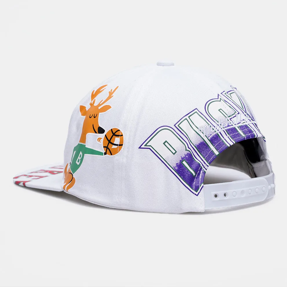 Mitchell & Ness Men's NBA In Your Face Deadstock Hwc Bucks Ball Caps sold by Zulily product image thumbnail 2