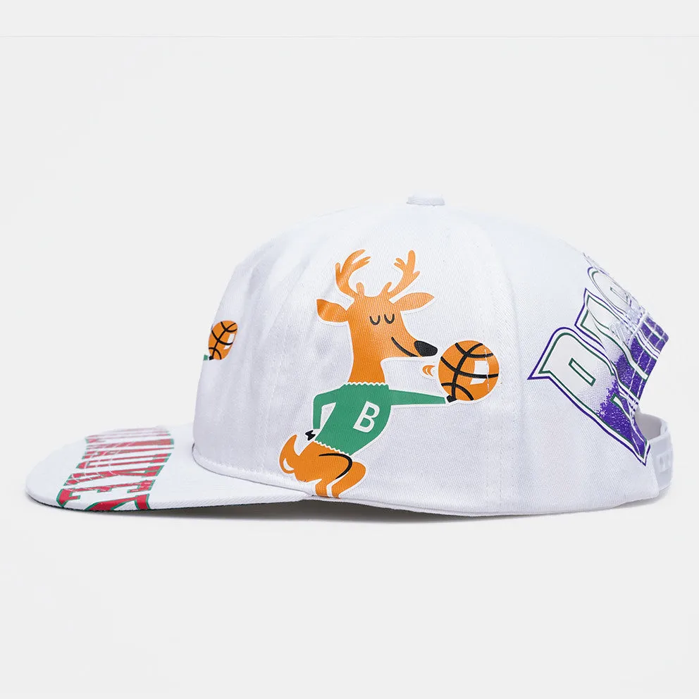 Mitchell & Ness Men's NBA In Your Face Deadstock Hwc Bucks Ball Caps sold by Zulily product image thumbnail 3