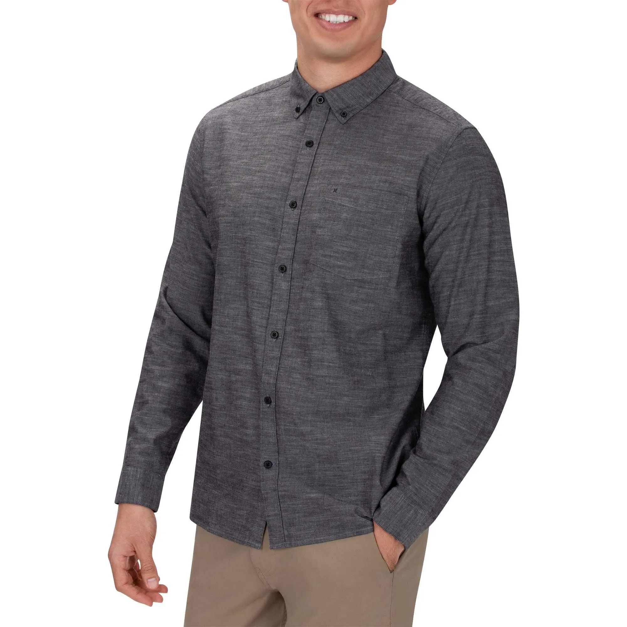 Hurley Men's One & Only 2.0 Woven Button Up sold by Zulily product image thumbnail 3