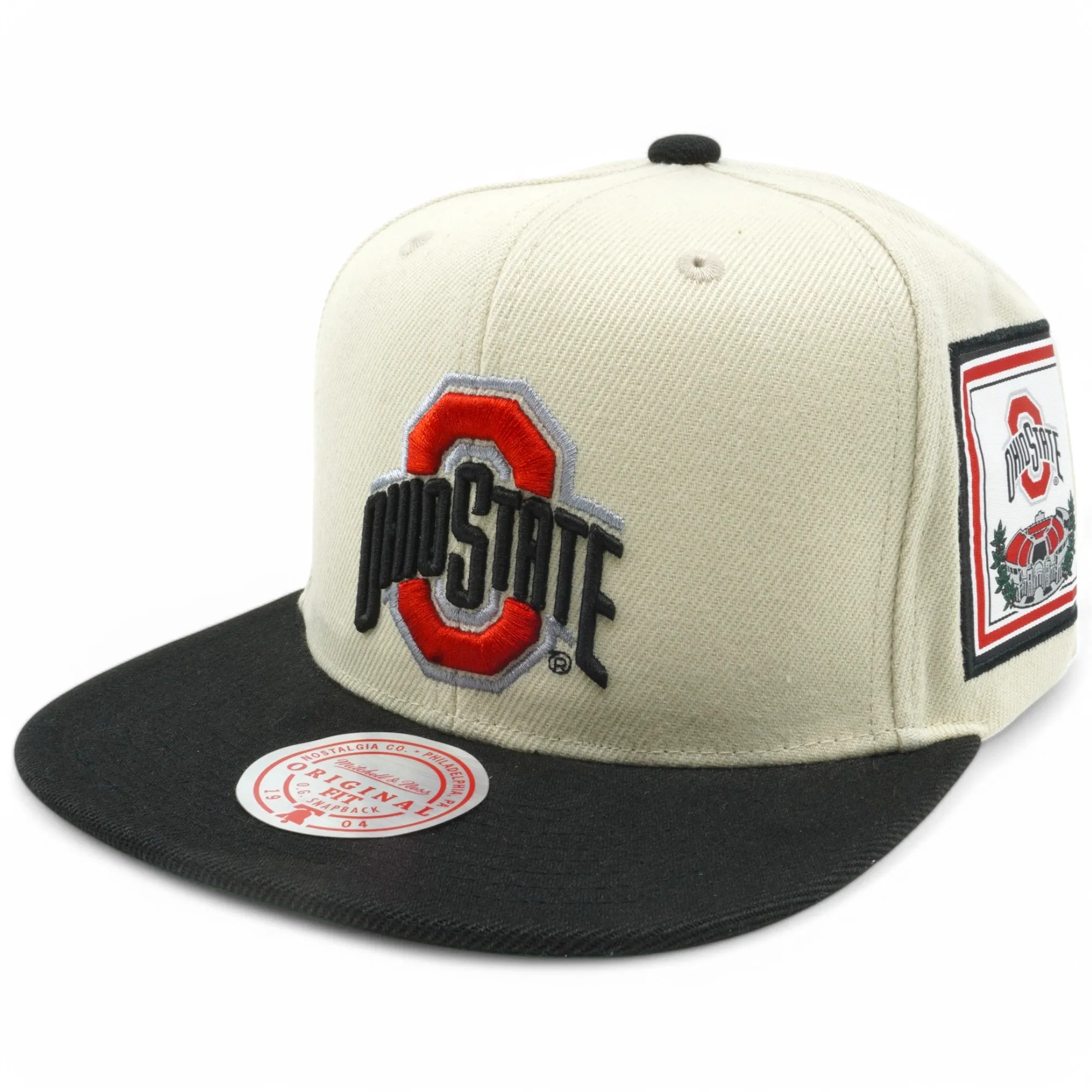 Mitchell & Ness Men's Ncaa Vintage Jockey Snapback Ohio State Snapback Caps sold by Zulily