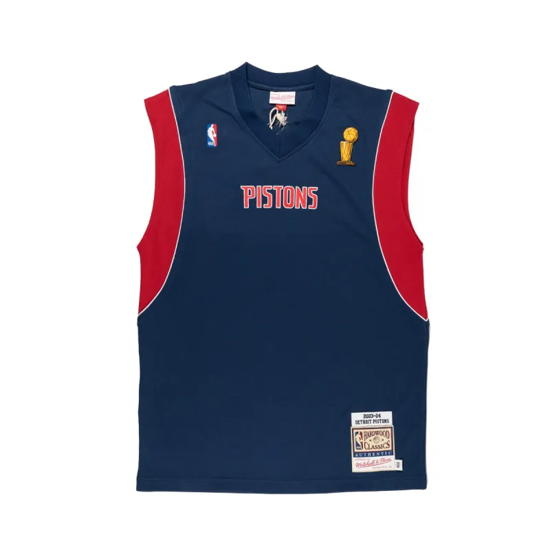 Mitchell & Ness Men's NBA Shooting Shirt Pistons 2003 Shooting Shirt made by Mitchell & Ness