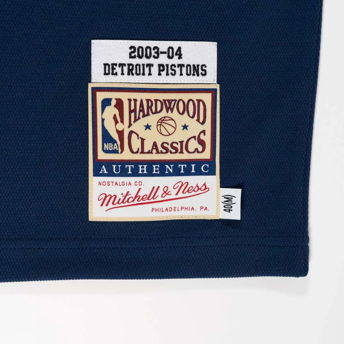 Mitchell & Ness Men's NBA Shooting Shirt Pistons 2003 Shooting Shirt sold by Zulily product image thumbnail 5