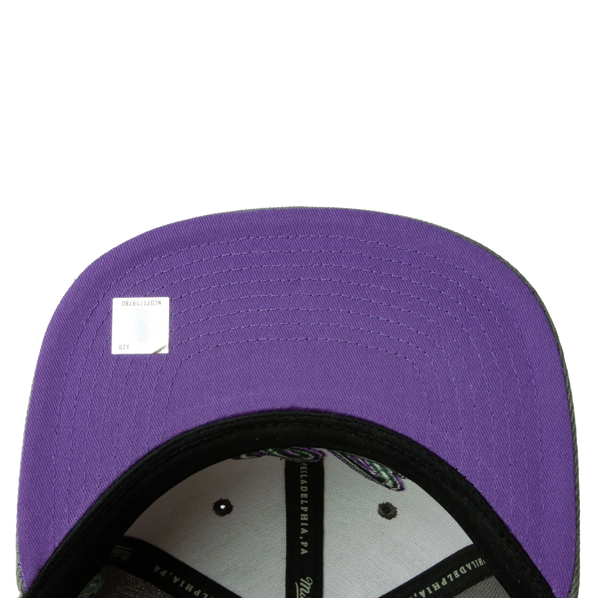 Mitchell & Ness Men's NBA From Dusk Fitted Hwc Lakers Fitted Caps sold by Zulily product image thumbnail 4