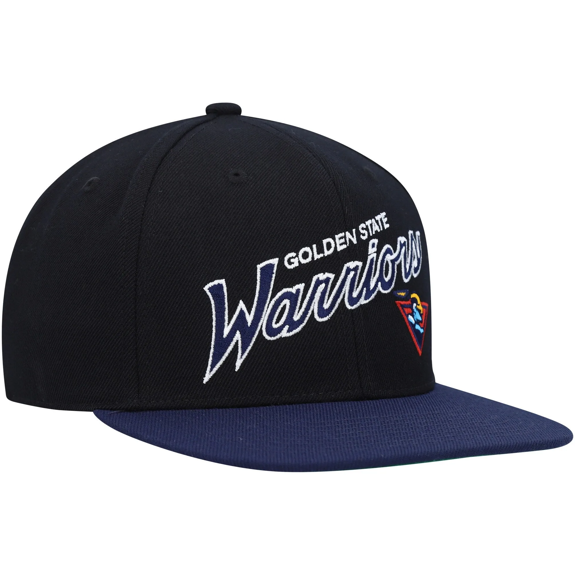 Mitchell & Ness Men's NBA Team Script 2.0 Fitted Hwc Warriors Fitted Caps sold by Zulily product image thumbnail 3