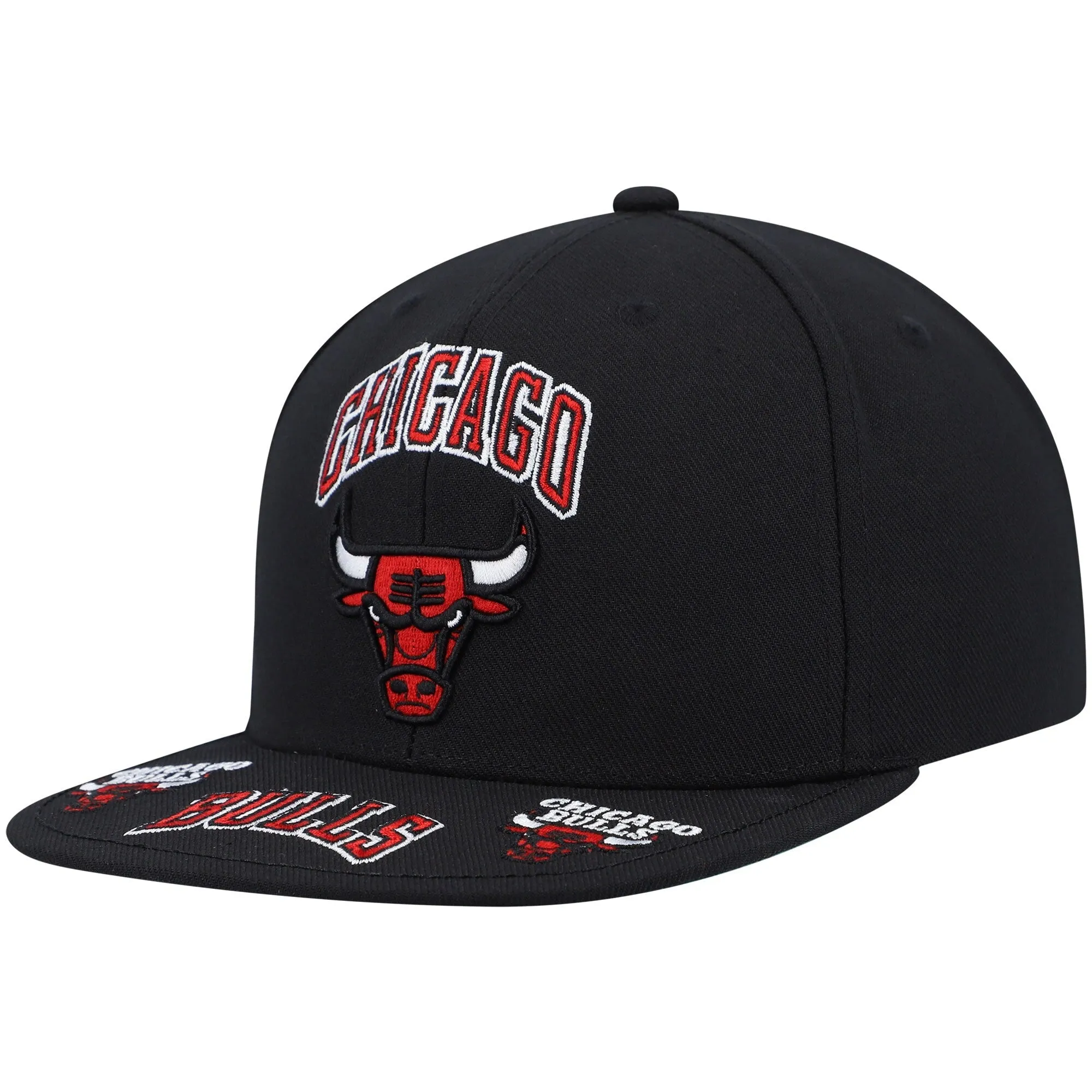 Mitchell & Ness Men's NBA Chicago Bulls Front Loaded Snapback sold by Zulily