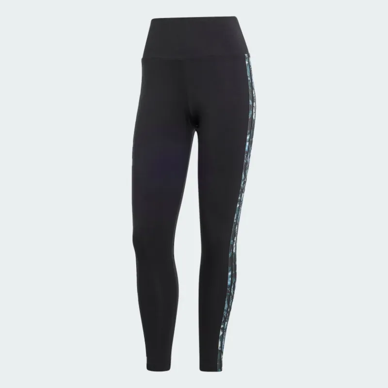 adidas Women's 3 Stripe Floral Leggings sold by Zulily