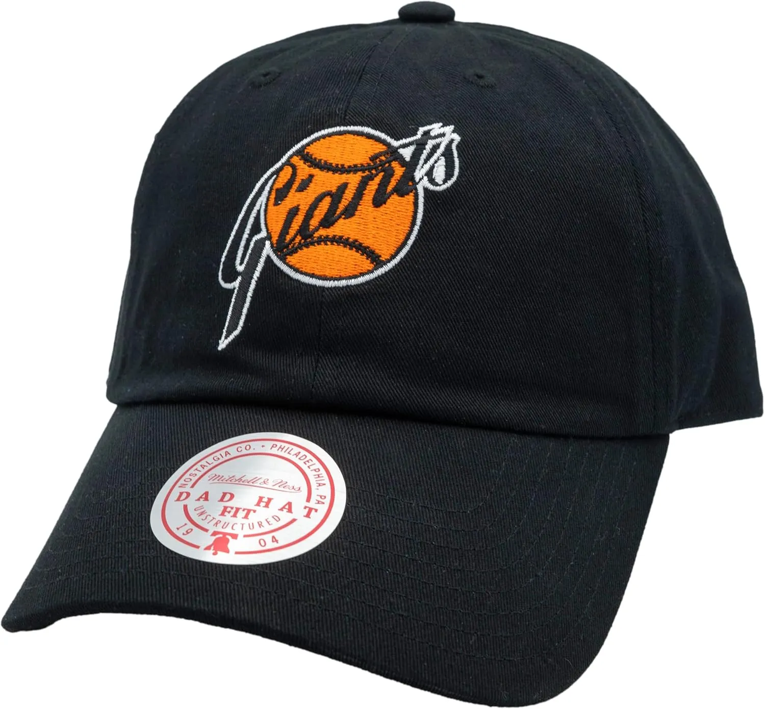 Mitchell & Ness Men's MLB Evergreen Strapback Coop Giants Ball Caps sold by Zulily