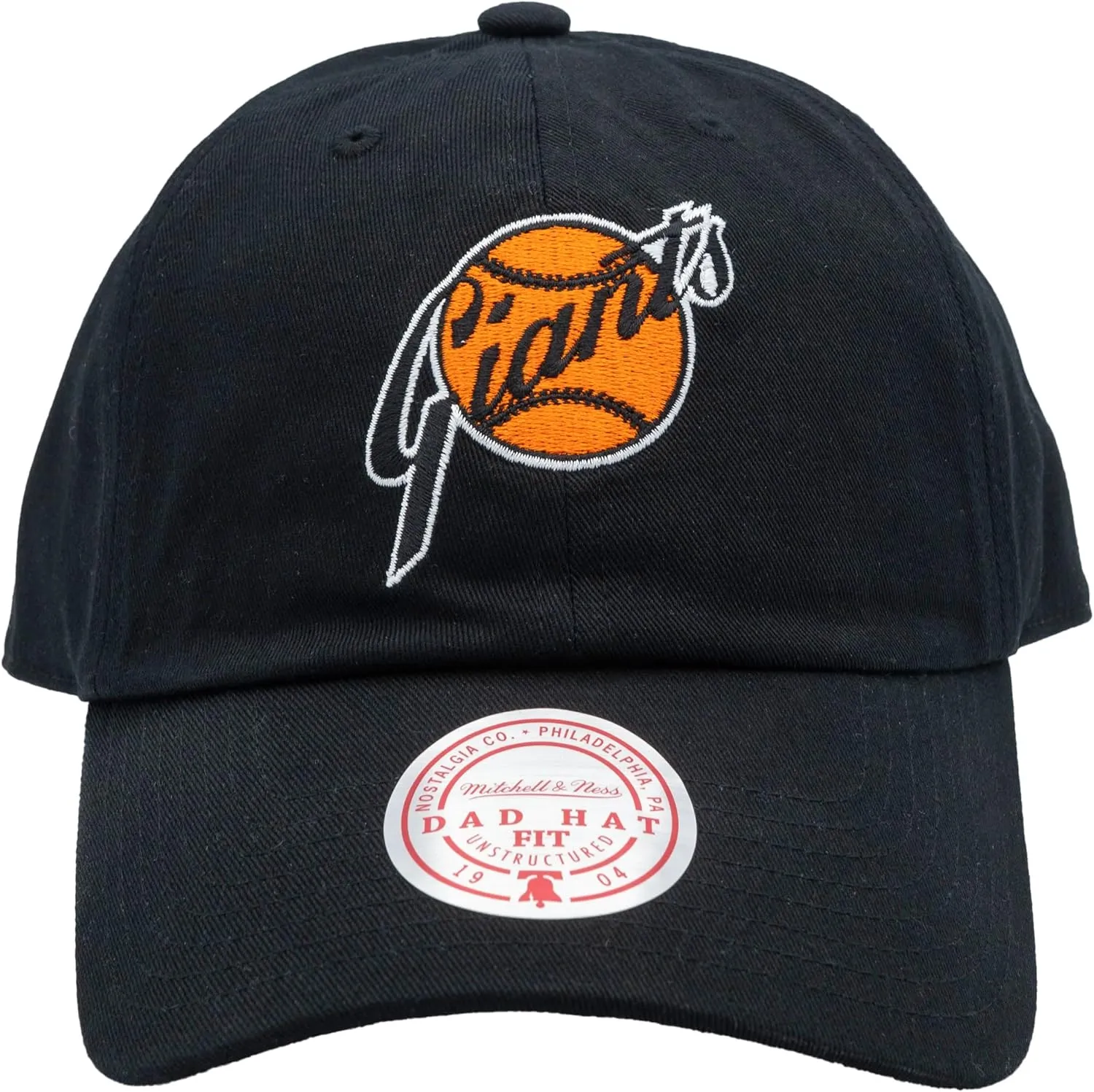 Mitchell & Ness Men's MLB Evergreen Strapback Coop Giants Ball Caps sold by Zulily product image thumbnail 2