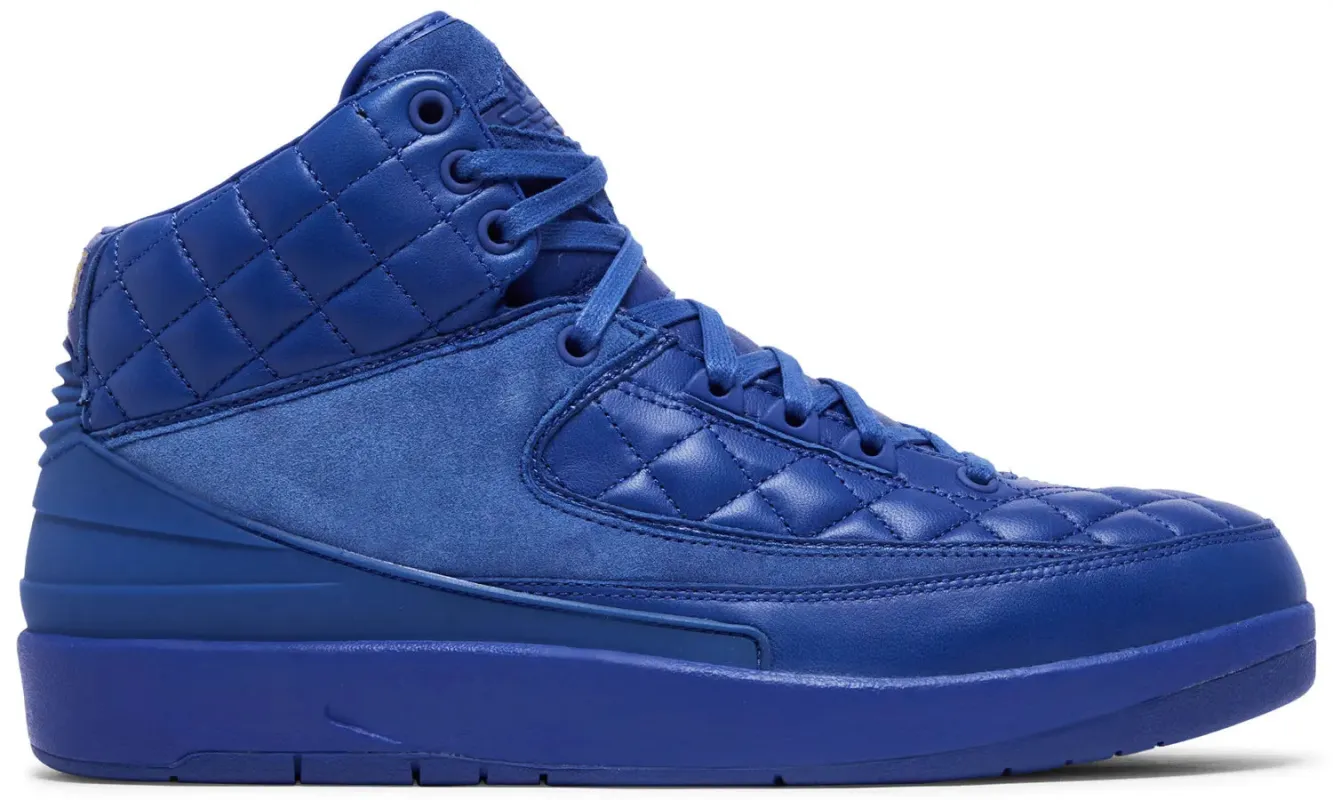 Vans Men's Air Jordan Retro 2 'Don C Blue' Sample Sneakers made by Vans