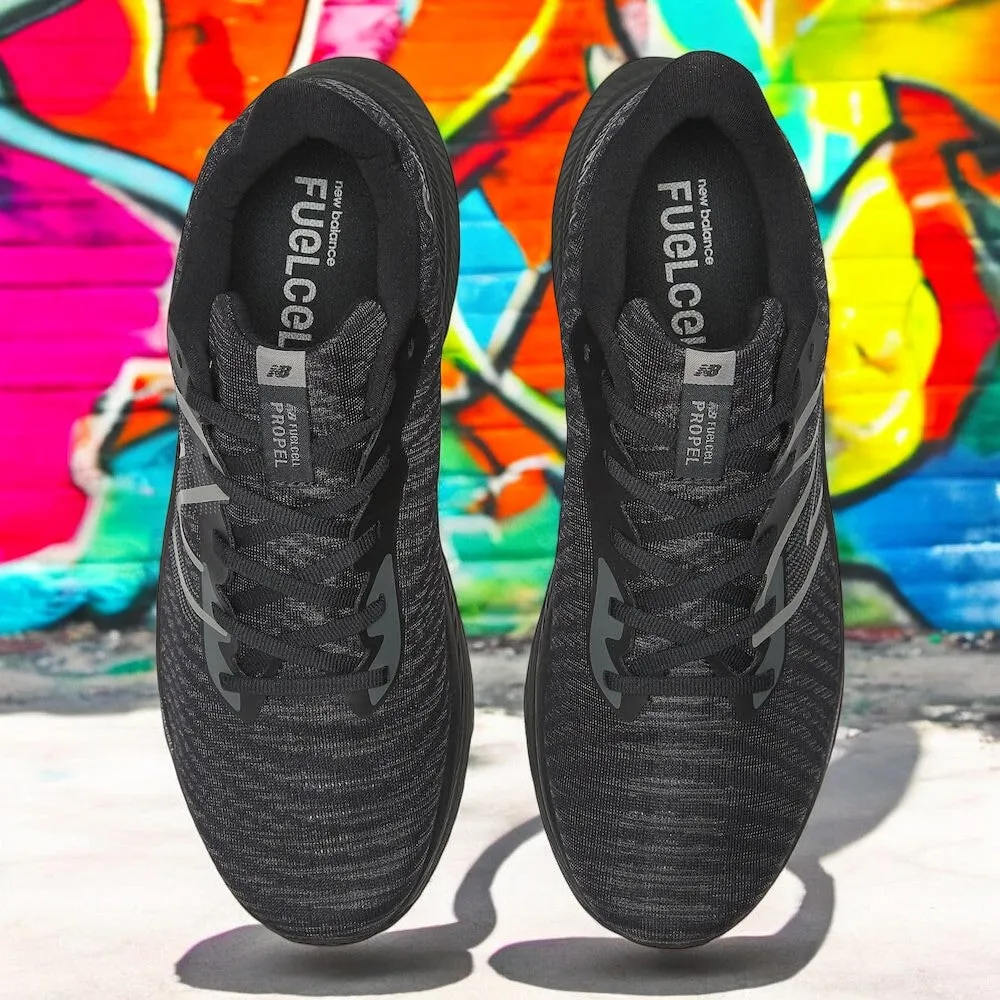 New Balance Men's Fuelcell Propel V4 'Black Harbor Grey' Sneakers sold by Zulily product image thumbnail 5