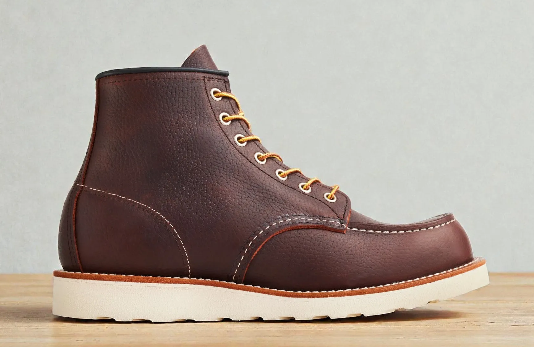 Red Wing Shoes Men's Red Wing Classic Moc Wide 2E Width Width) sold by Zulily