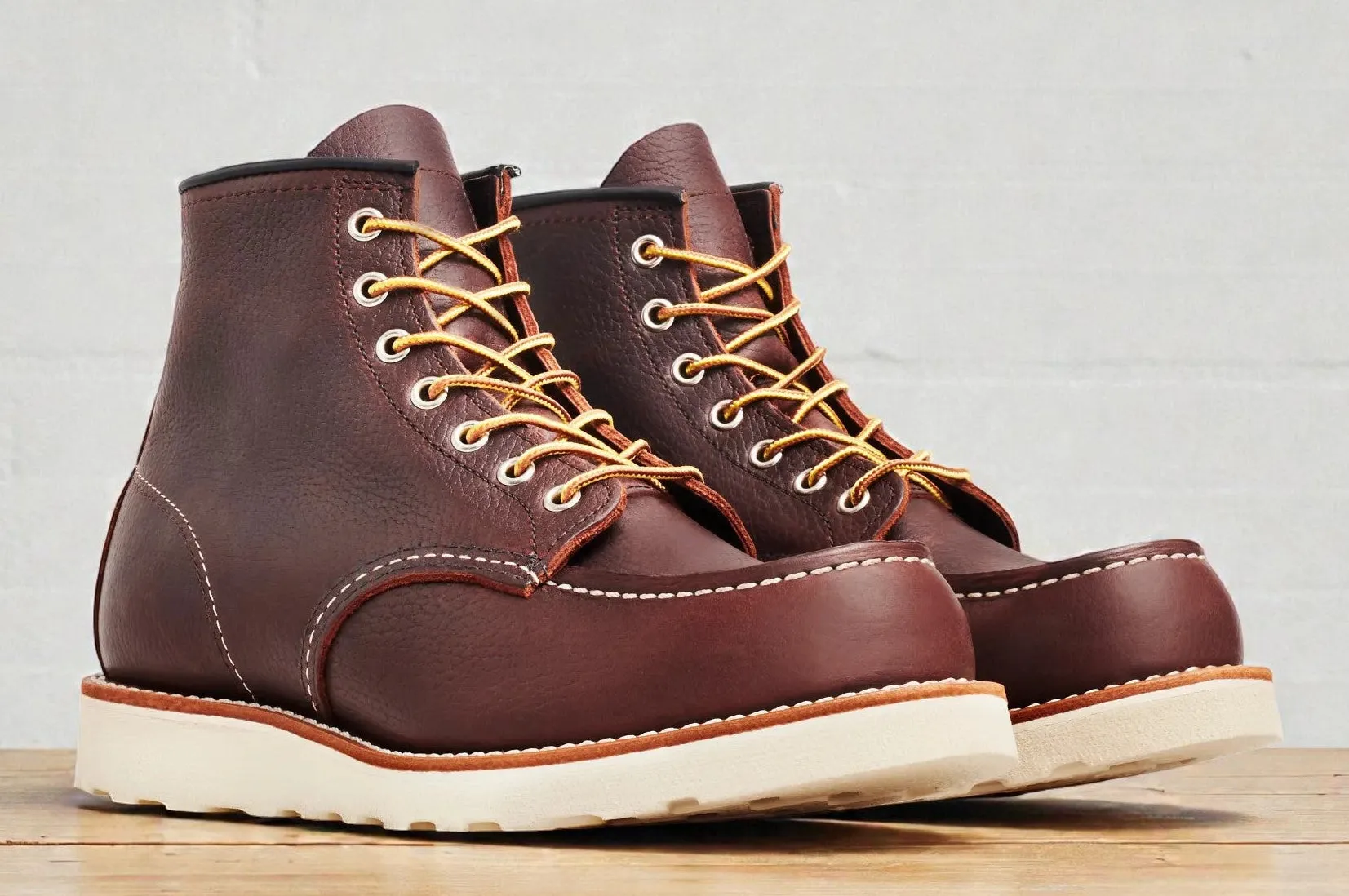 Red Wing Shoes Men's Red Wing Classic Moc Wide 2E Width Width) sold by Zulily product image thumbnail 2