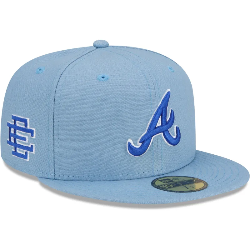 New Era Men's X Eric Emanuel MLB Ee 59Fifty Atlanta Braves Fitted sold by Zulily