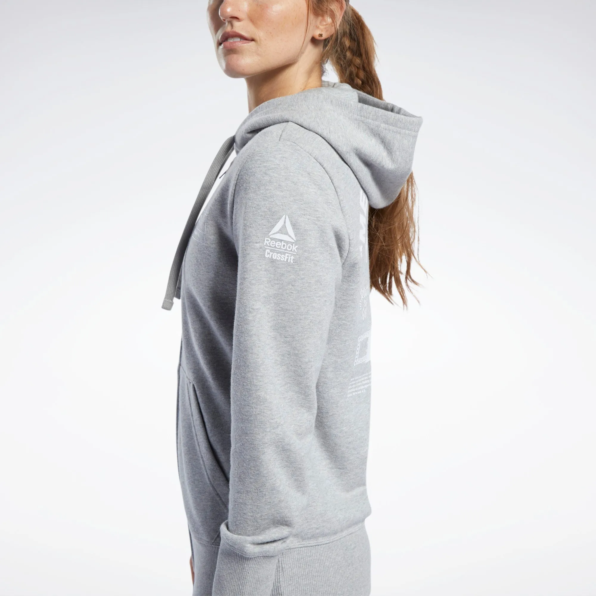 Reebok Women's Crossfit Full Zip Hoodie sold by Zulily product image thumbnail 4