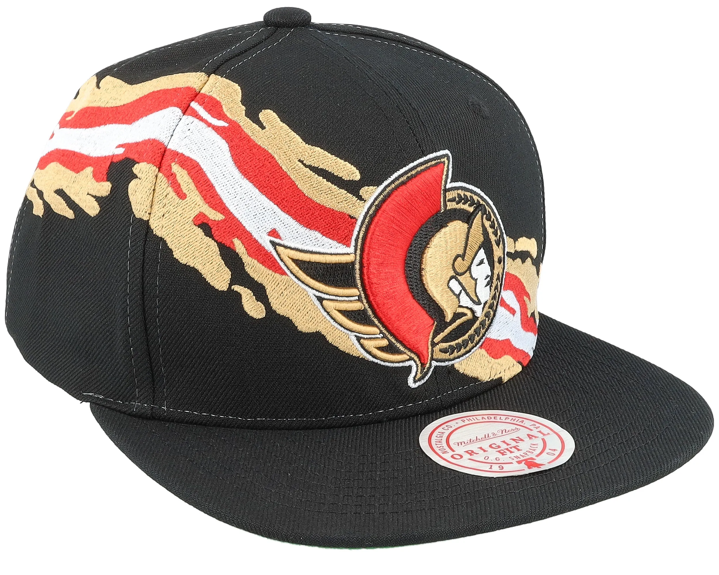 Mitchell & Ness Men's NHL Vintage Paintbrush Snapback Senators Snapback Caps sold by Zulily product image thumbnail 2