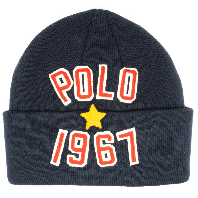 Polo Ralph Lauren Men's 1967 Watchcap Knitted Hat Hats made by Polo by Ralph Lauren