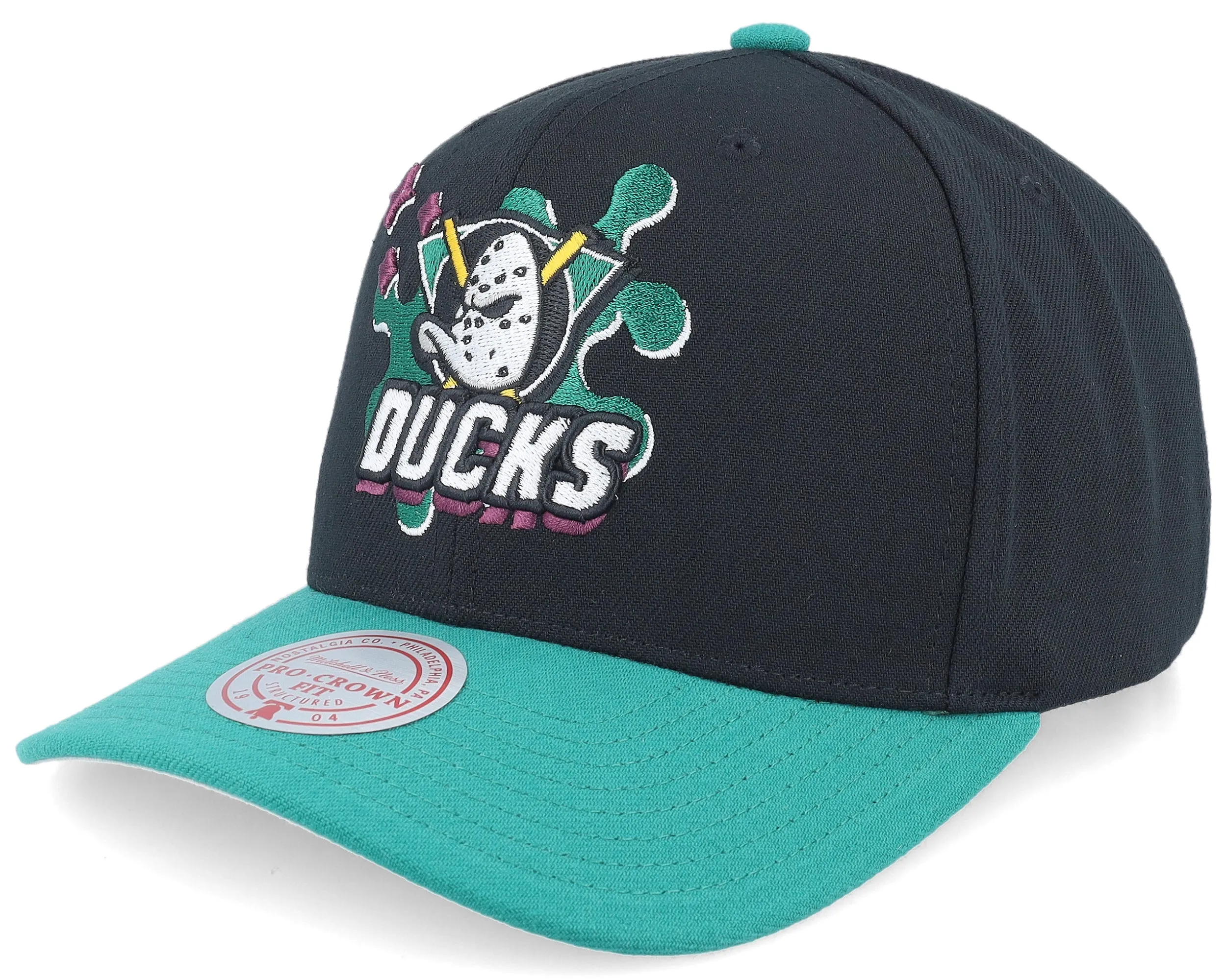 Mitchell & Ness Men's NHL Groove Drip Pro Snapback Vntg Ducks Snapback Caps sold by Zulily product image thumbnail 2