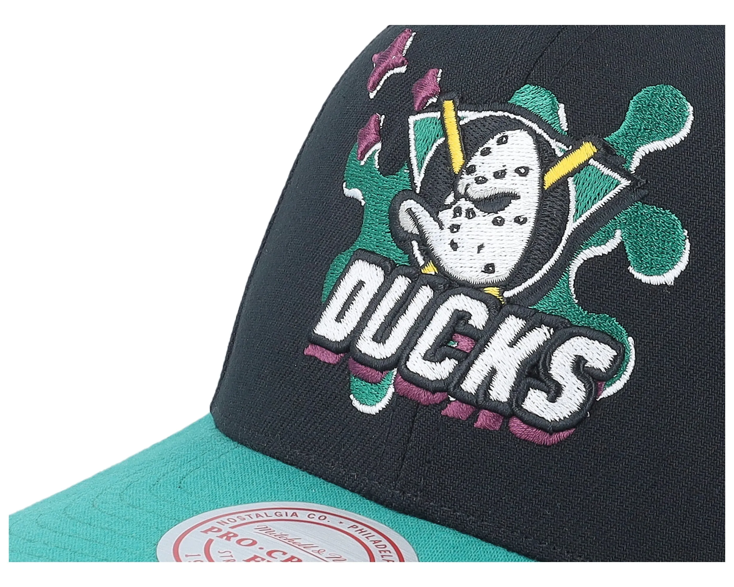 Mitchell & Ness Men's NHL Groove Drip Pro Snapback Vntg Ducks Snapback Caps sold by Zulily product image thumbnail 4