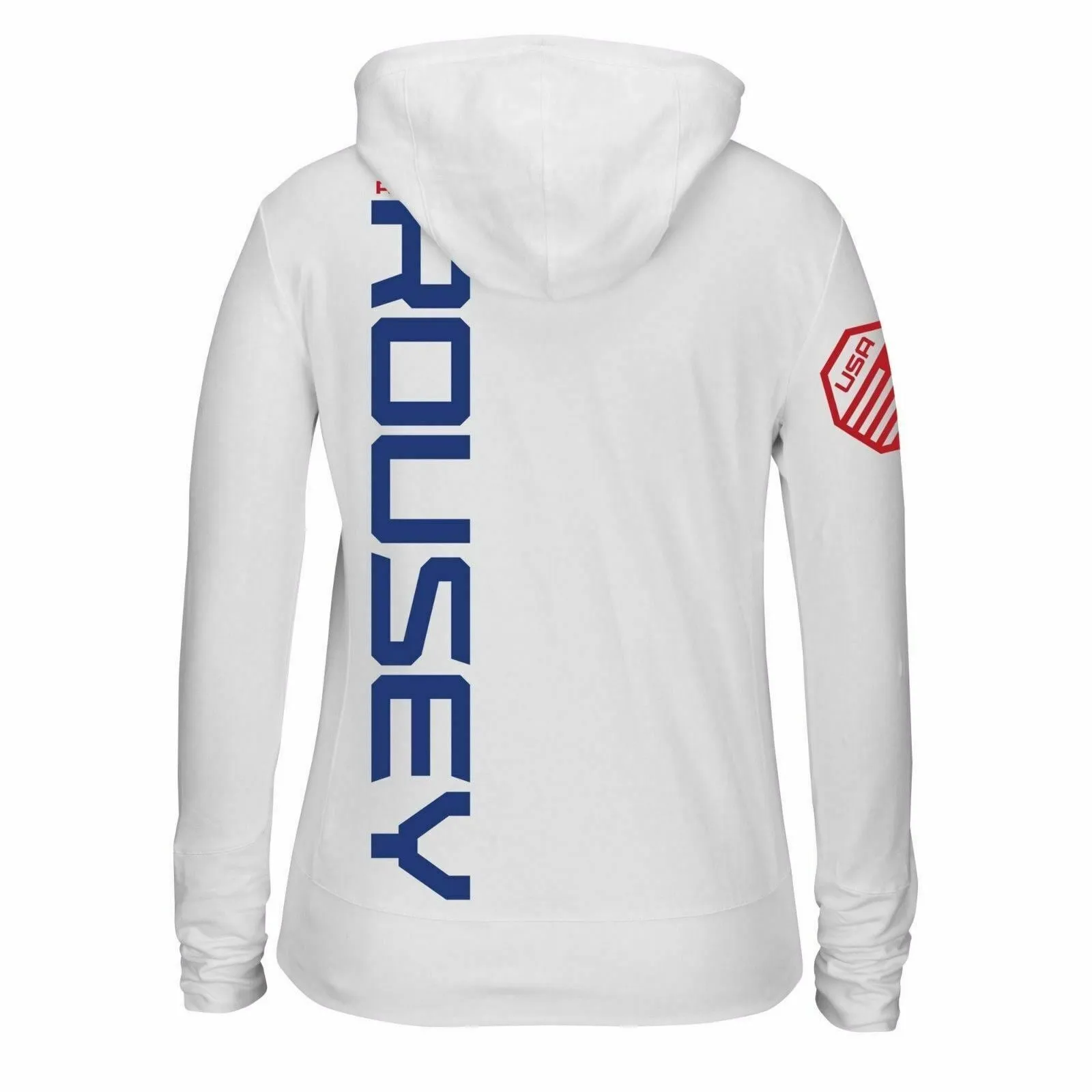 Reebok Women's Ronda Rousey Walkout Hoodie UFC sold by Zulily product image thumbnail 2
