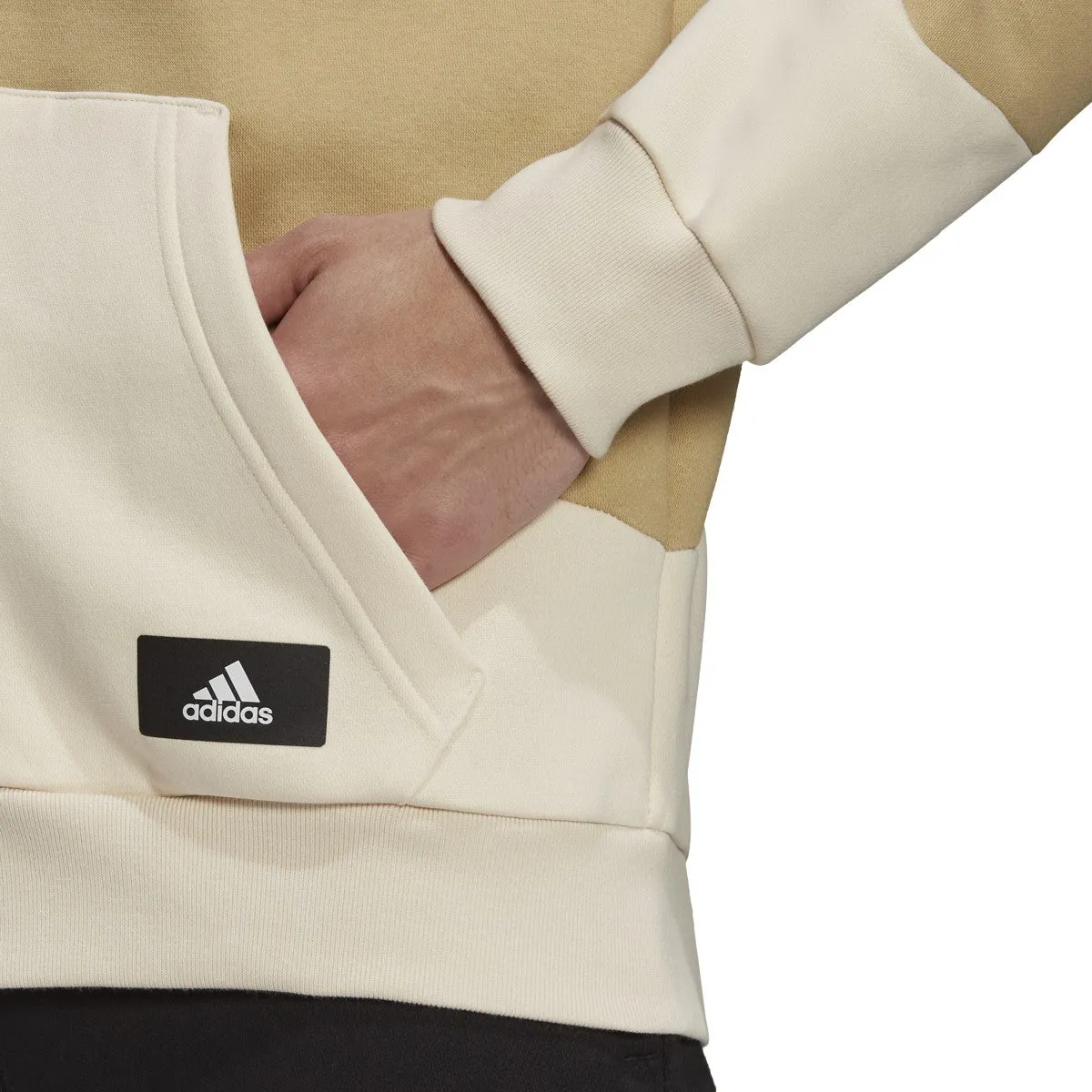 adidas Men's Fleece Colorblock Hoodie sold by Zulily product image thumbnail 4