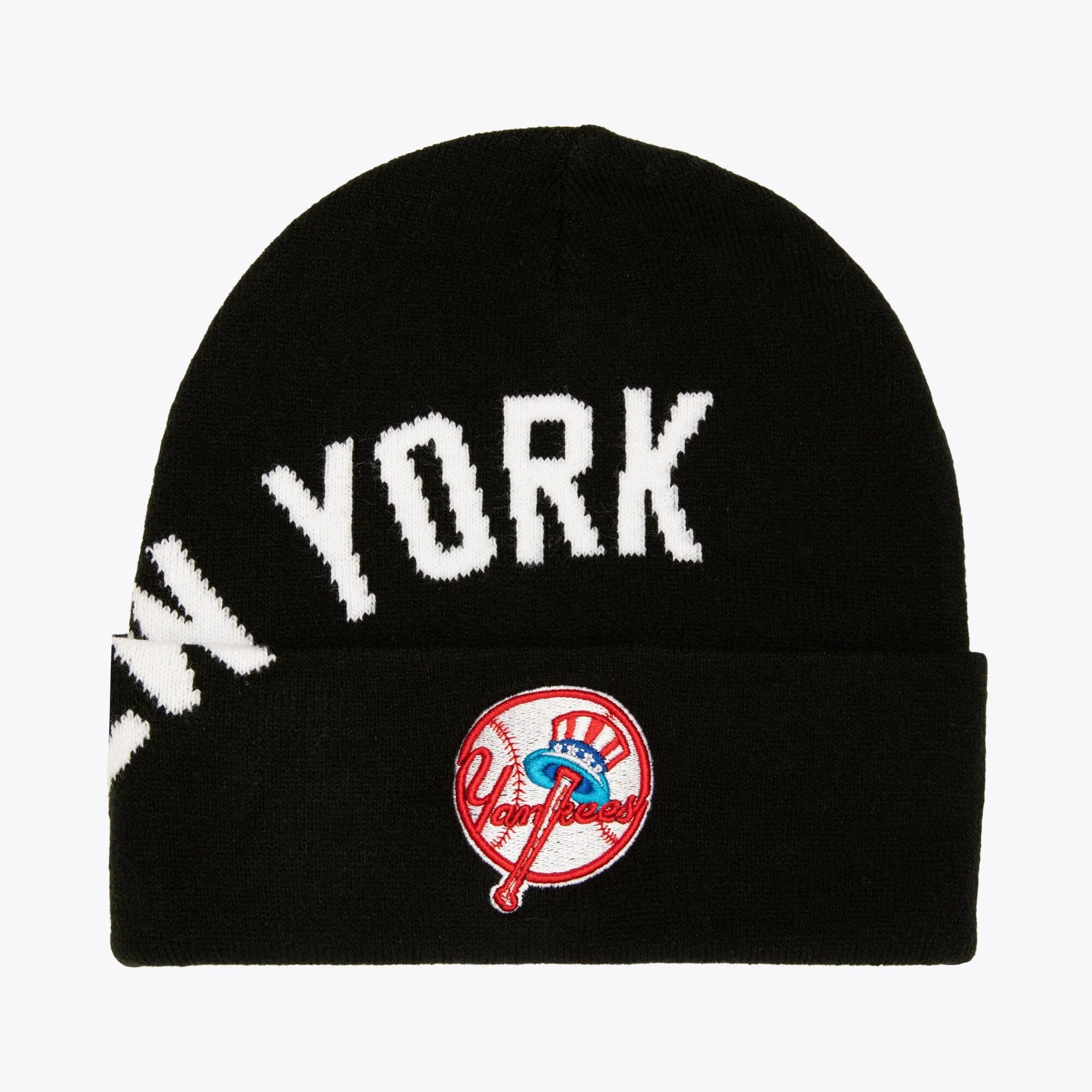 Mitchell & Ness Men's MLB Cricket Knit Coop Yankees Knit Hat sold by Zulily
