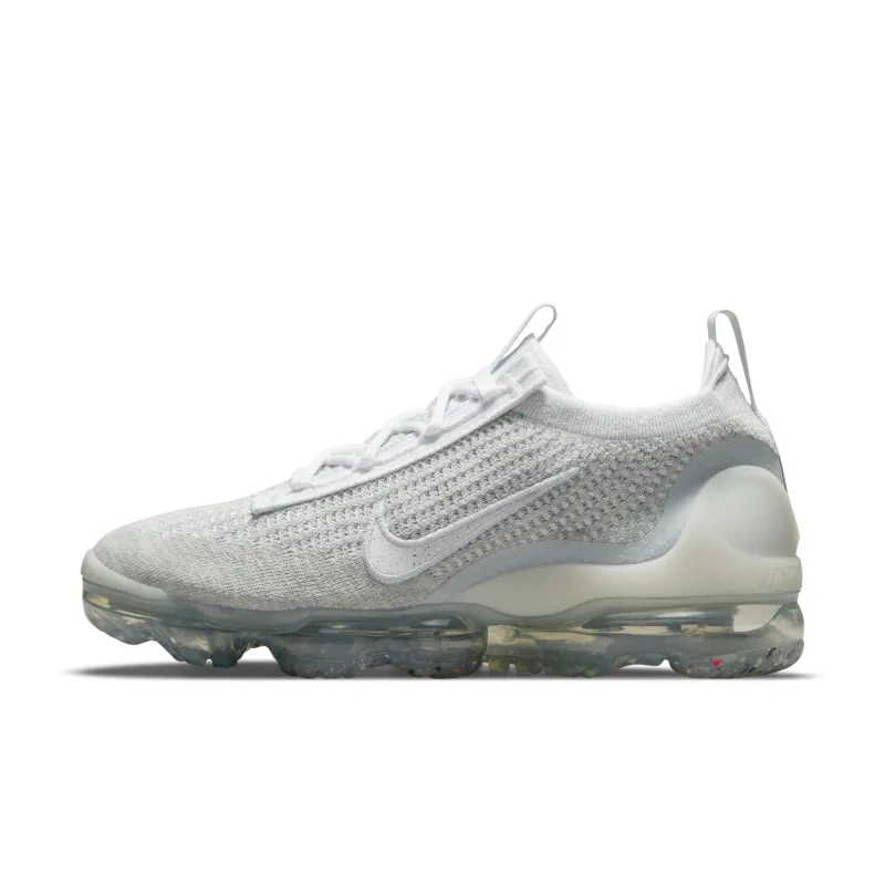 Nike Women's Air Vapormax 2021 Fk 'White Pure Platinum' Sneakers sold by Zulily