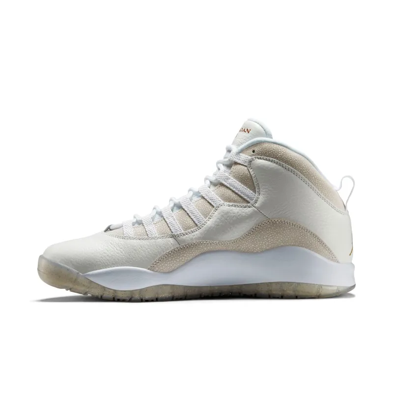 Air Jordan Men's Retro 10 'Drake Ovo White' Sneakers made by Jordan