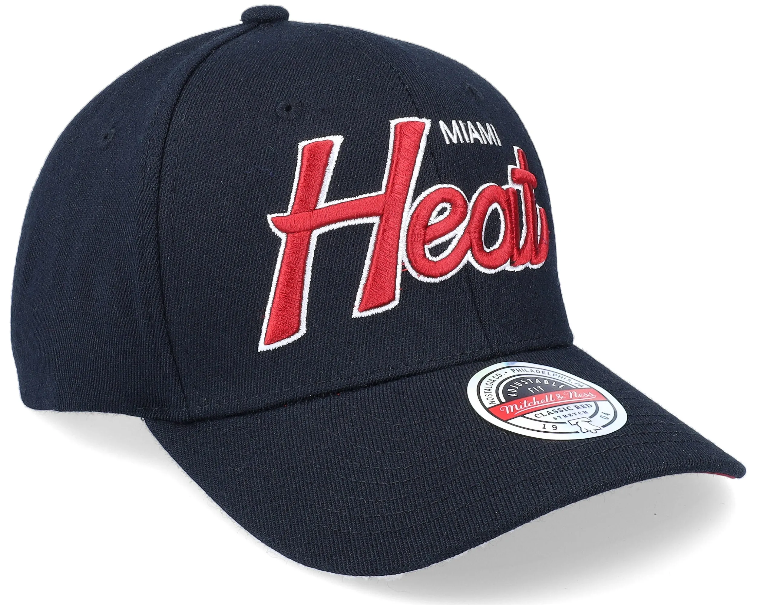 Mitchell & Ness Men's NBA Team Script 2.0 Stretch Snapback Heat Snapback Caps sold by Zulily product image thumbnail 2