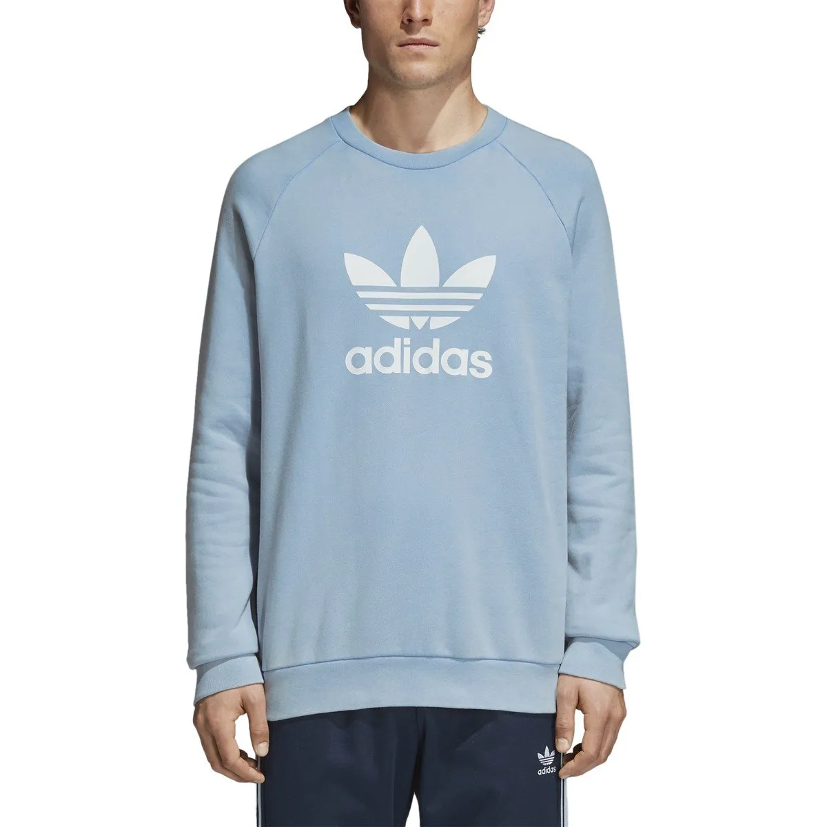 adidas Men's Originals Trefoil Crew sold by Zulily