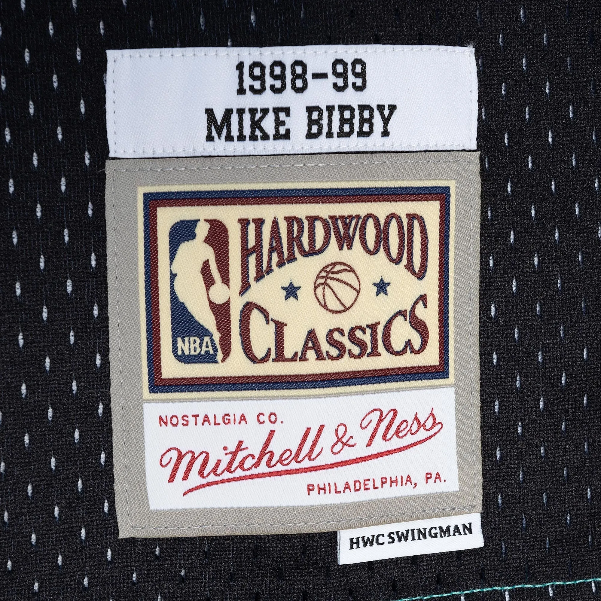 Mitchell & Ness NBA Split Swingman Jersey Vancouver Grizzlies 2000 Mike Bibby sold by Zulily product image thumbnail 3