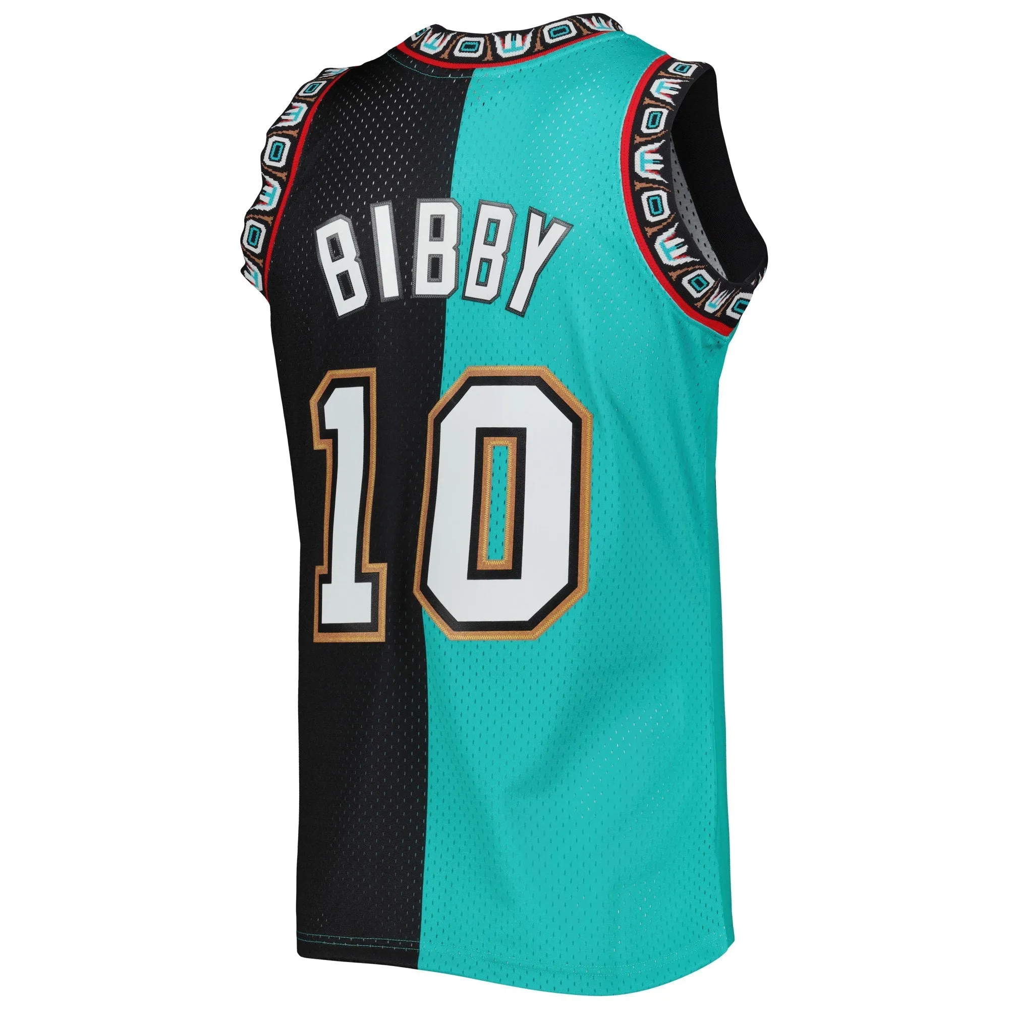 Mitchell & Ness NBA Split Swingman Jersey Vancouver Grizzlies 2000 Mike Bibby sold by Zulily product image thumbnail 4