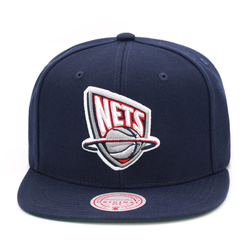 Mitchell & Ness Men's NBA Team Ground 2.0 Snapback Hwc Nets Snapback Caps sold by Zulily