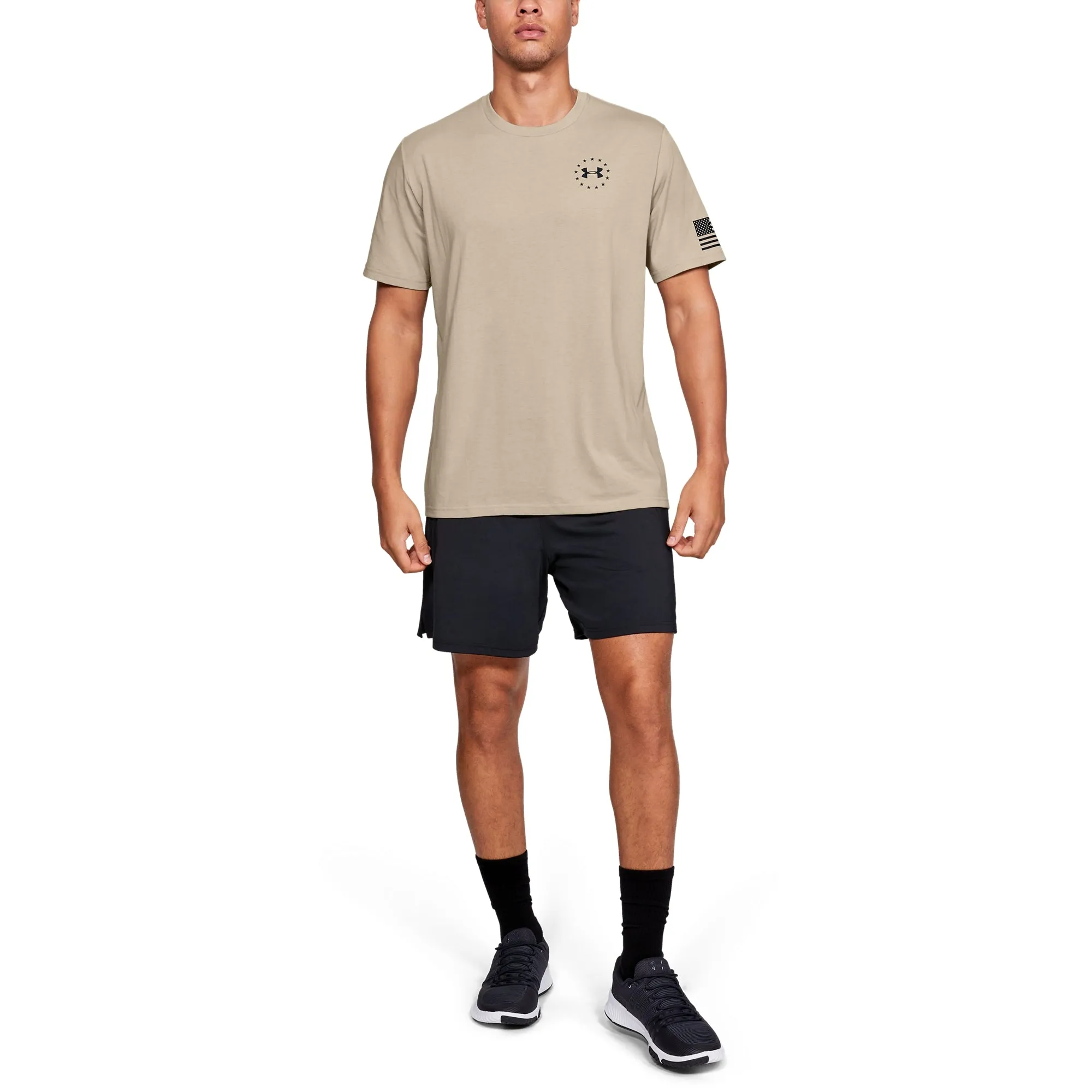 Under Armour Men's Freedom Flag T-Shirt T-Shirts sold by Zulily product image thumbnail 5