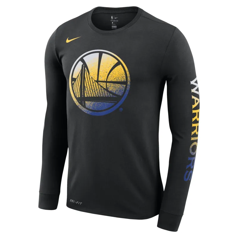 Nike Men's NBA Golden State Warriors Mezzo Print Long Sleeve T-Shirt sold by Zulily