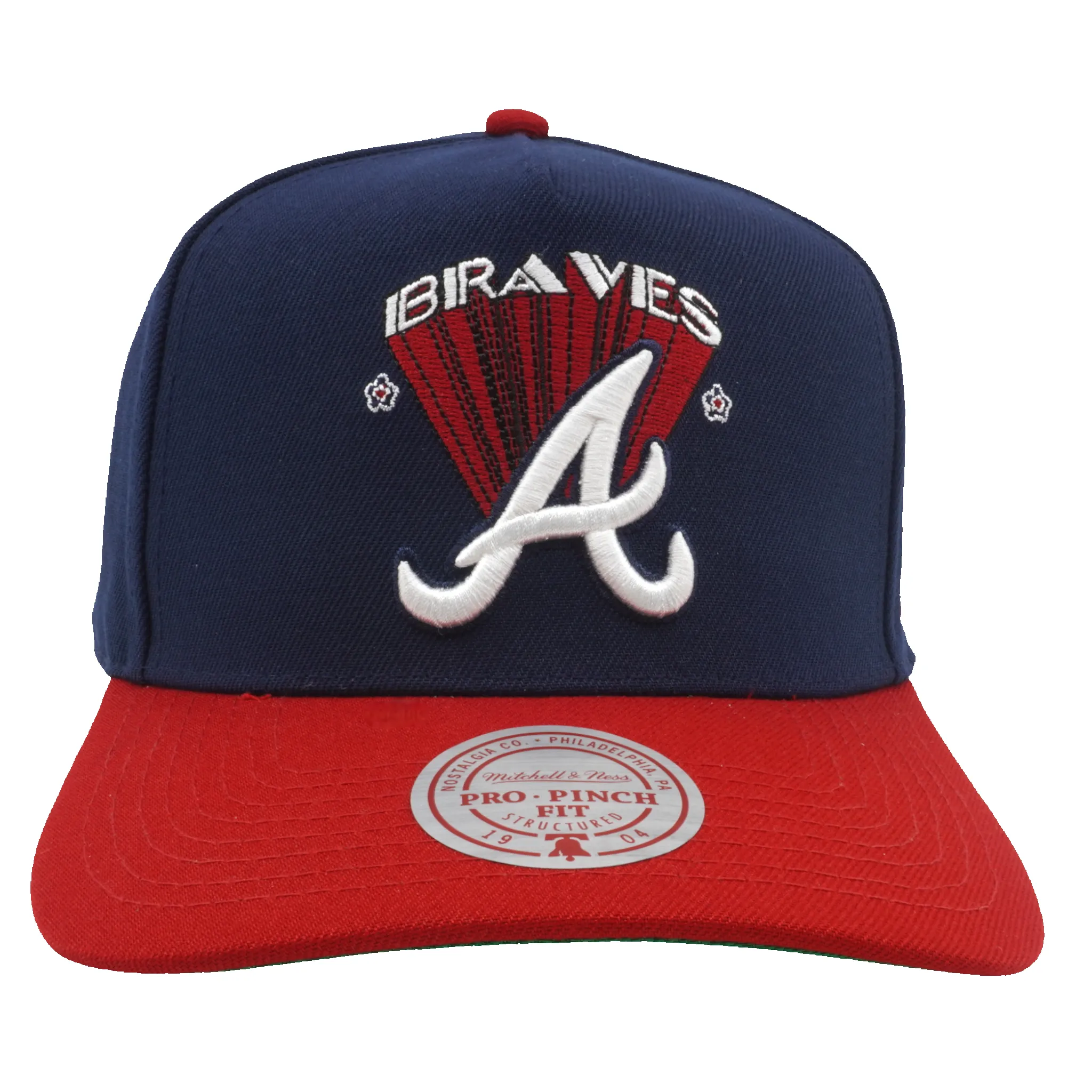 Mitchell & Ness Men's MLB Team Star Pro Snapback Braves Snapback Caps sold by Zulily product image thumbnail 2