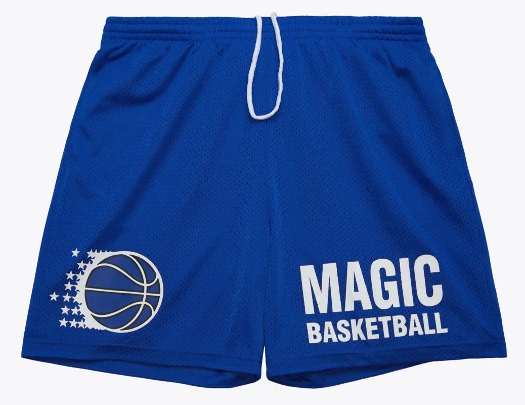 Mitchell & Ness Men's NBA Gameday Mesh 7In Shorts Vintage Logo Magic sold by Zulily