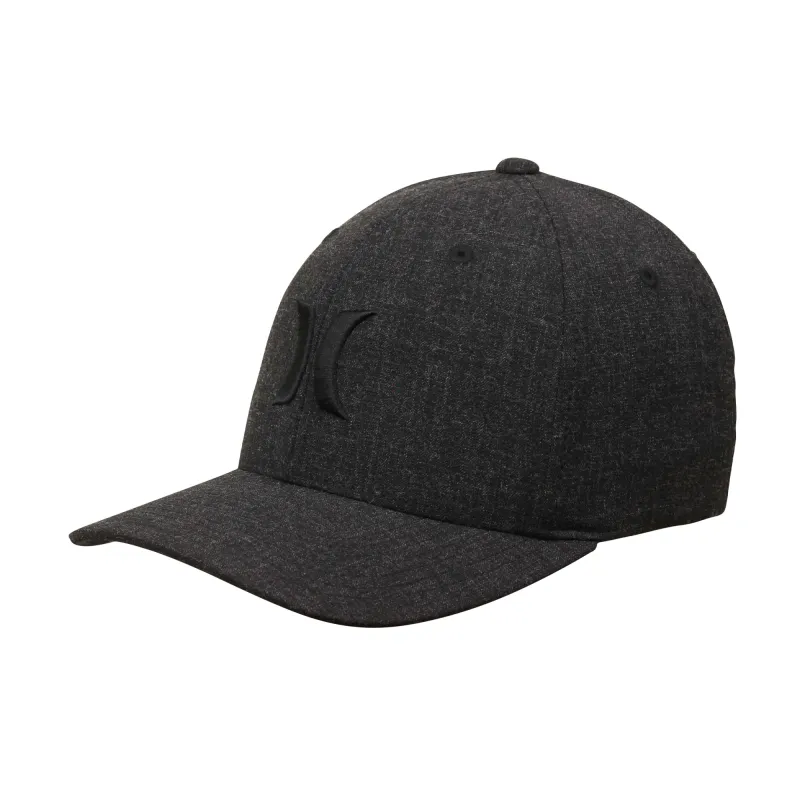 Hurley Men's Black Textures Hat Hats made by Hurley