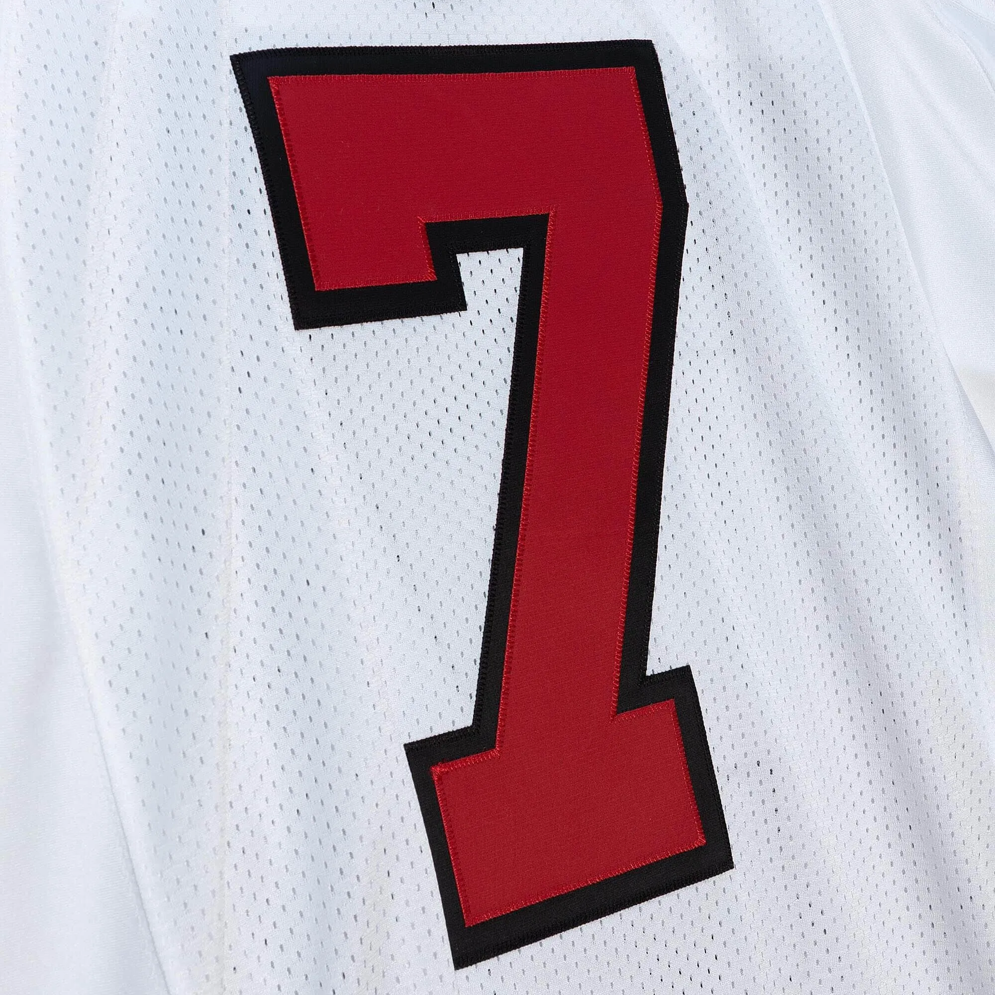 Mitchell & Ness NFL White Jersey Atlanta Falcons 2001 Michael Vick sold by Zulily product image thumbnail 3