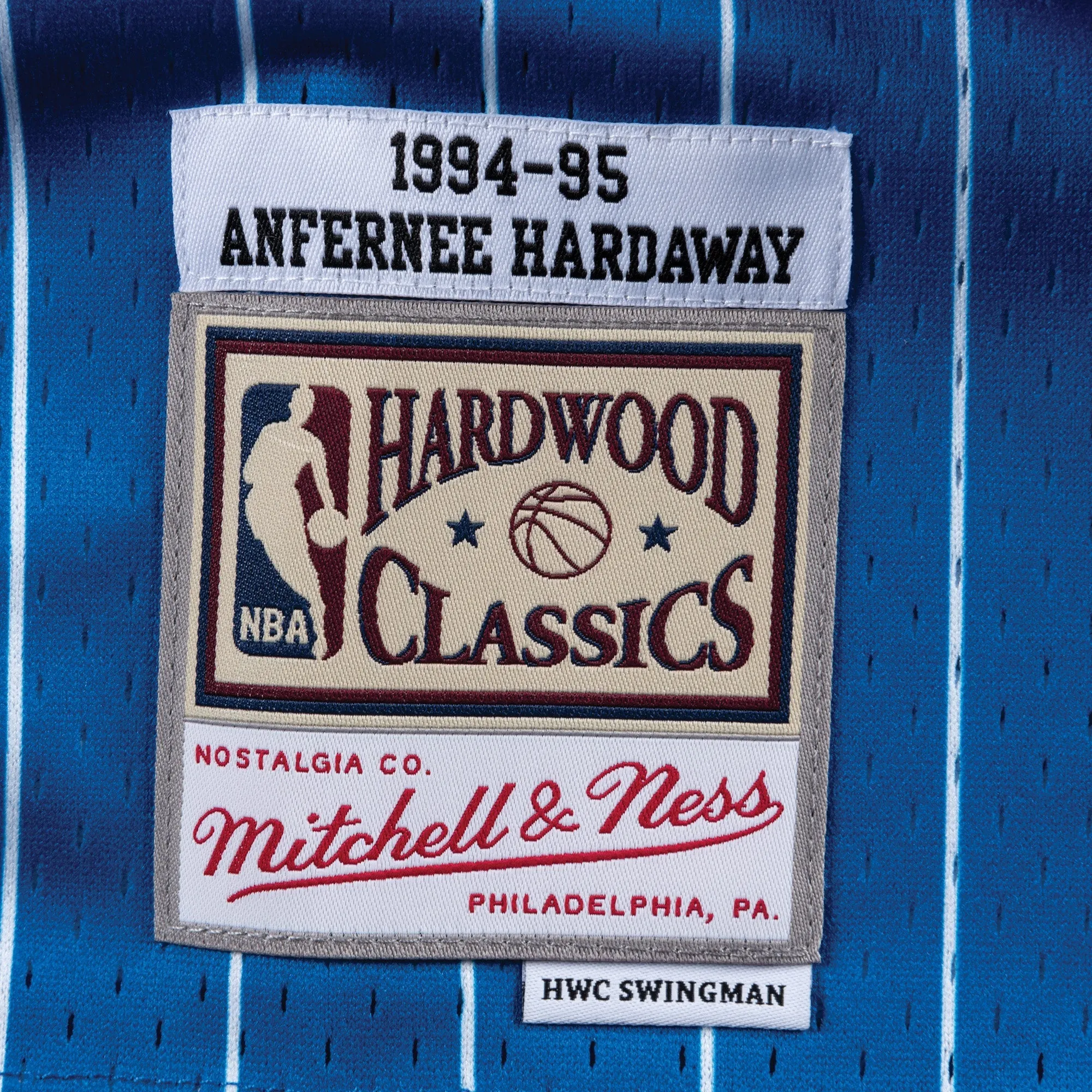 Mitchell & Ness Men's NBA Swingman Road Jersey Magic 94 Anfernee Hardaway sold by Zulily product image thumbnail 3