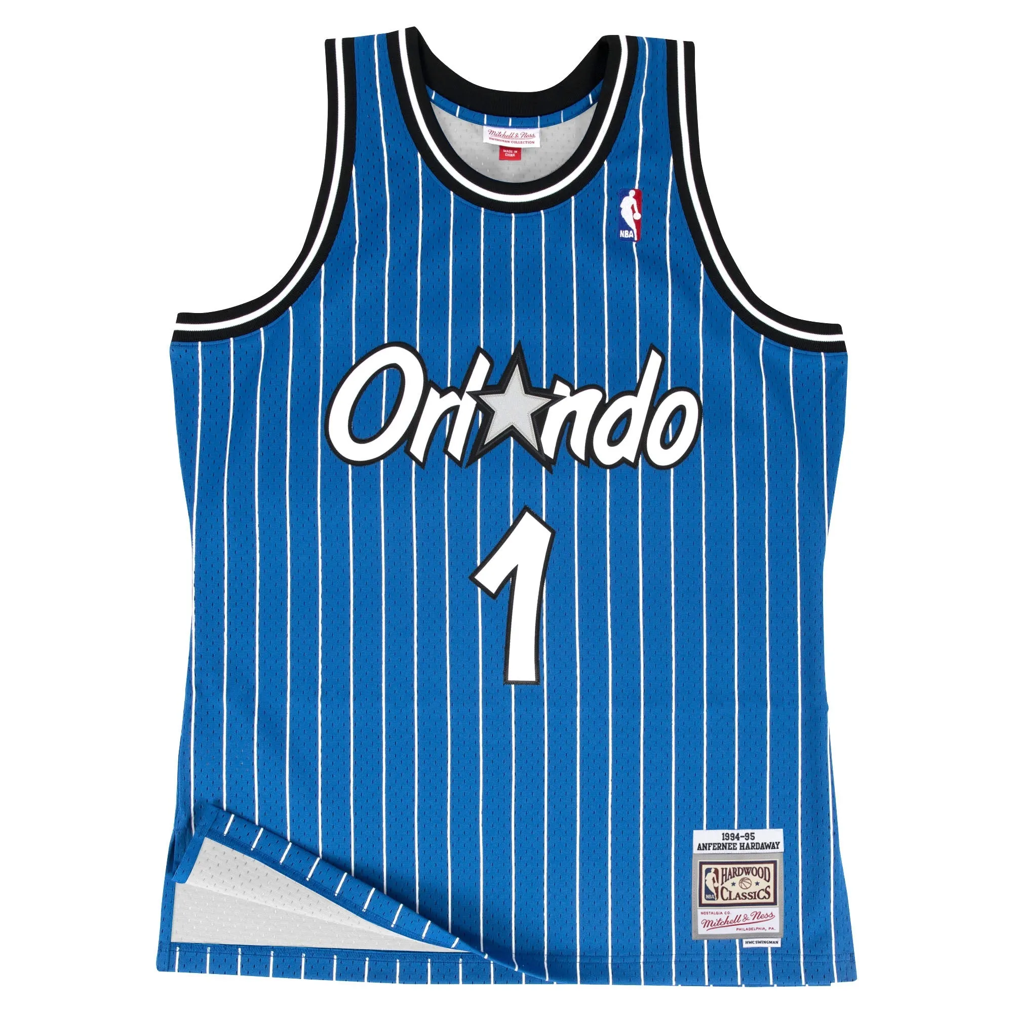 Mitchell & Ness Men's NBA Swingman Road Jersey Magic 94 Anfernee Hardaway sold by Zulily