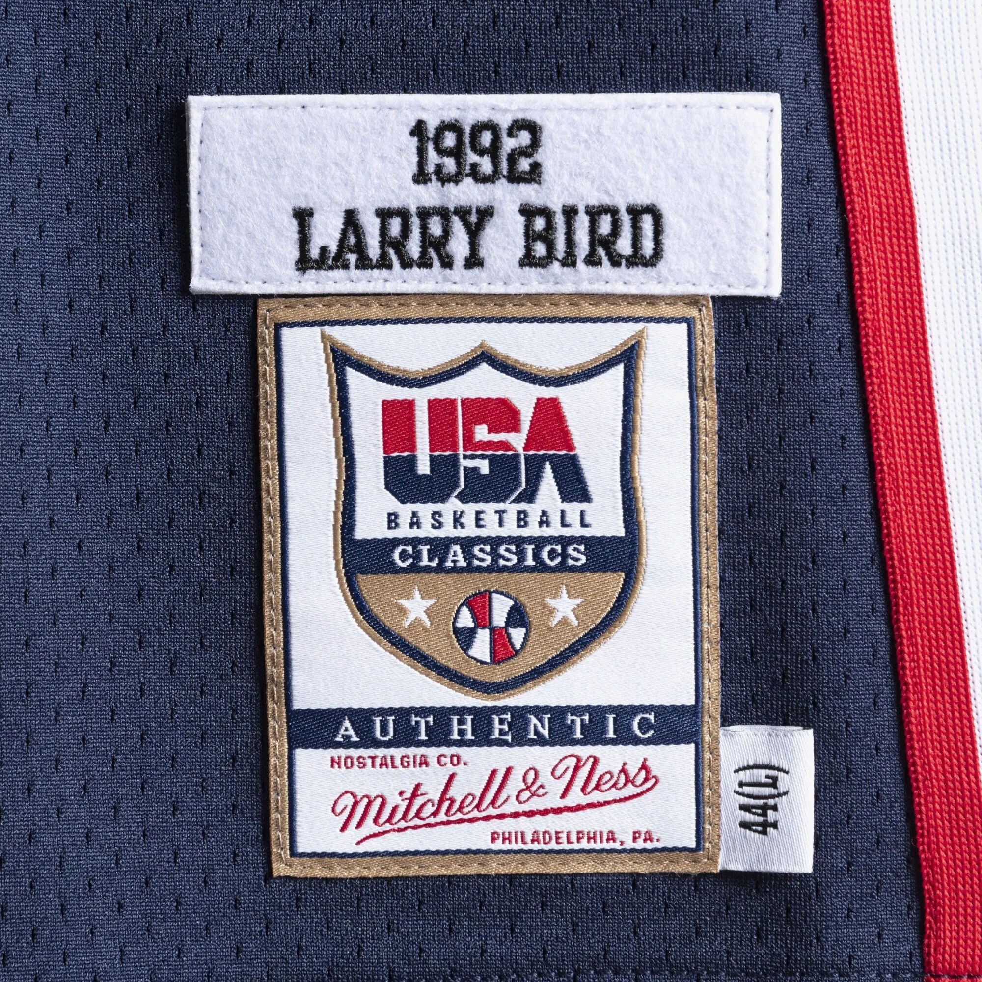 Mitchell & Ness Men's Authentic Jersey Team Usa 1992 Larry Bird Jerseys sold by Zulily product image thumbnail 3