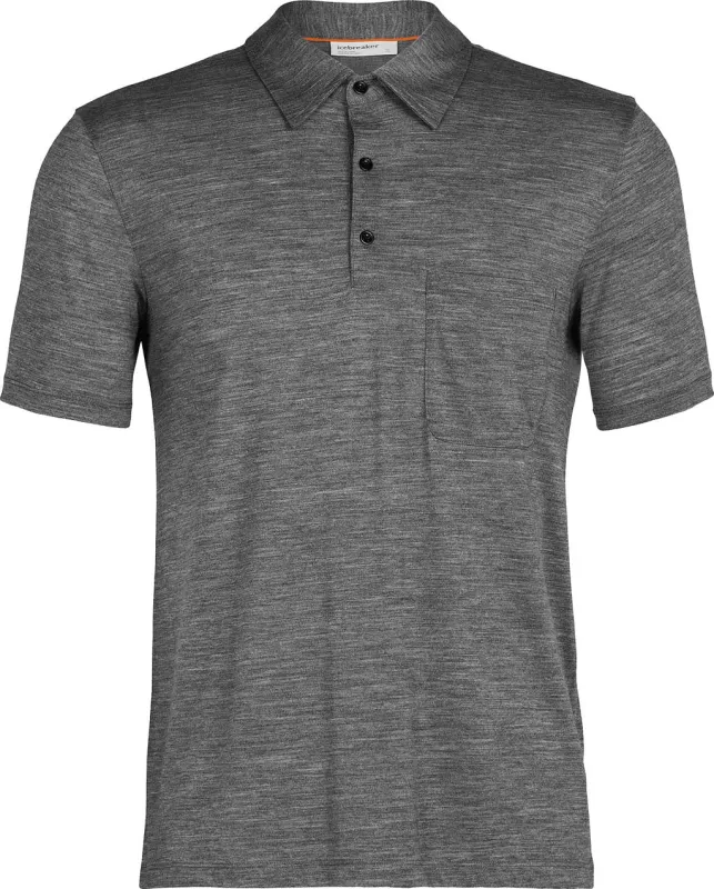 Icebreaker Men's Merino Blend Drayden Short Sleeve Polo Shirt sold by Zulily