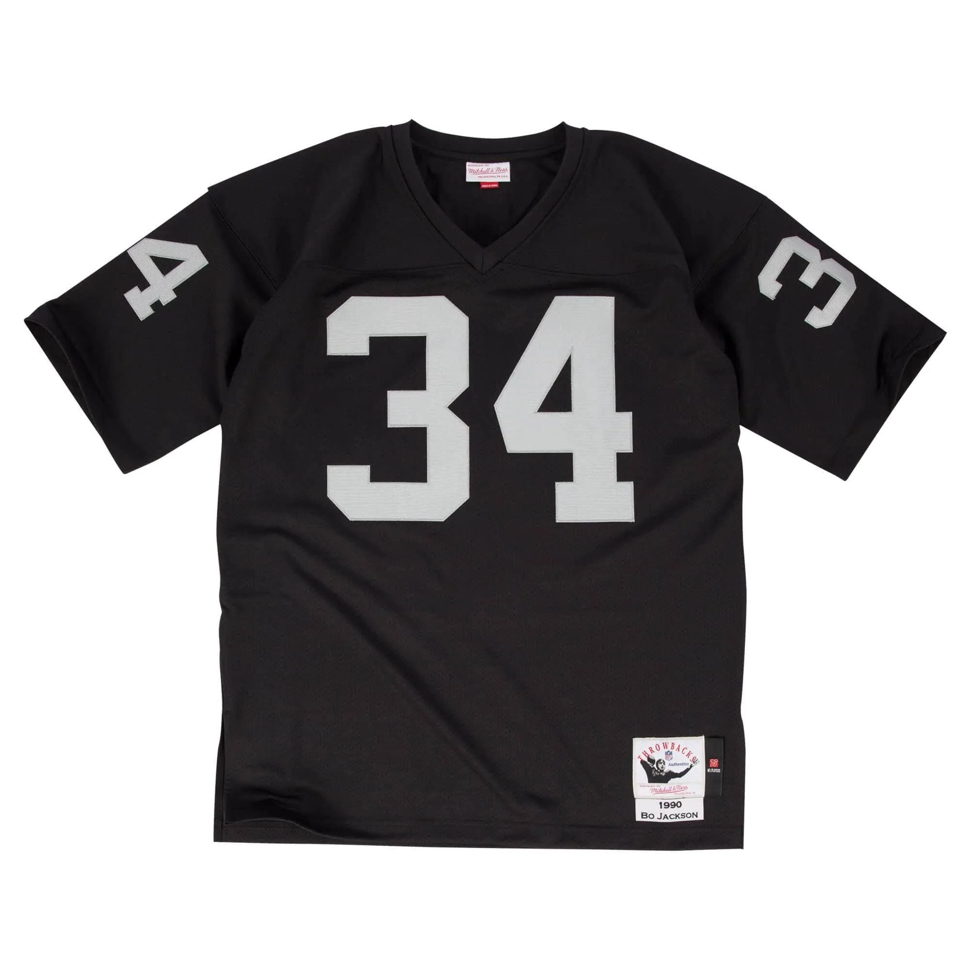 Mitchell & Ness Men's NFL Authentic Jersey Oakland Raiders 1990 Bo Jackson Jerseys sold by Zulily