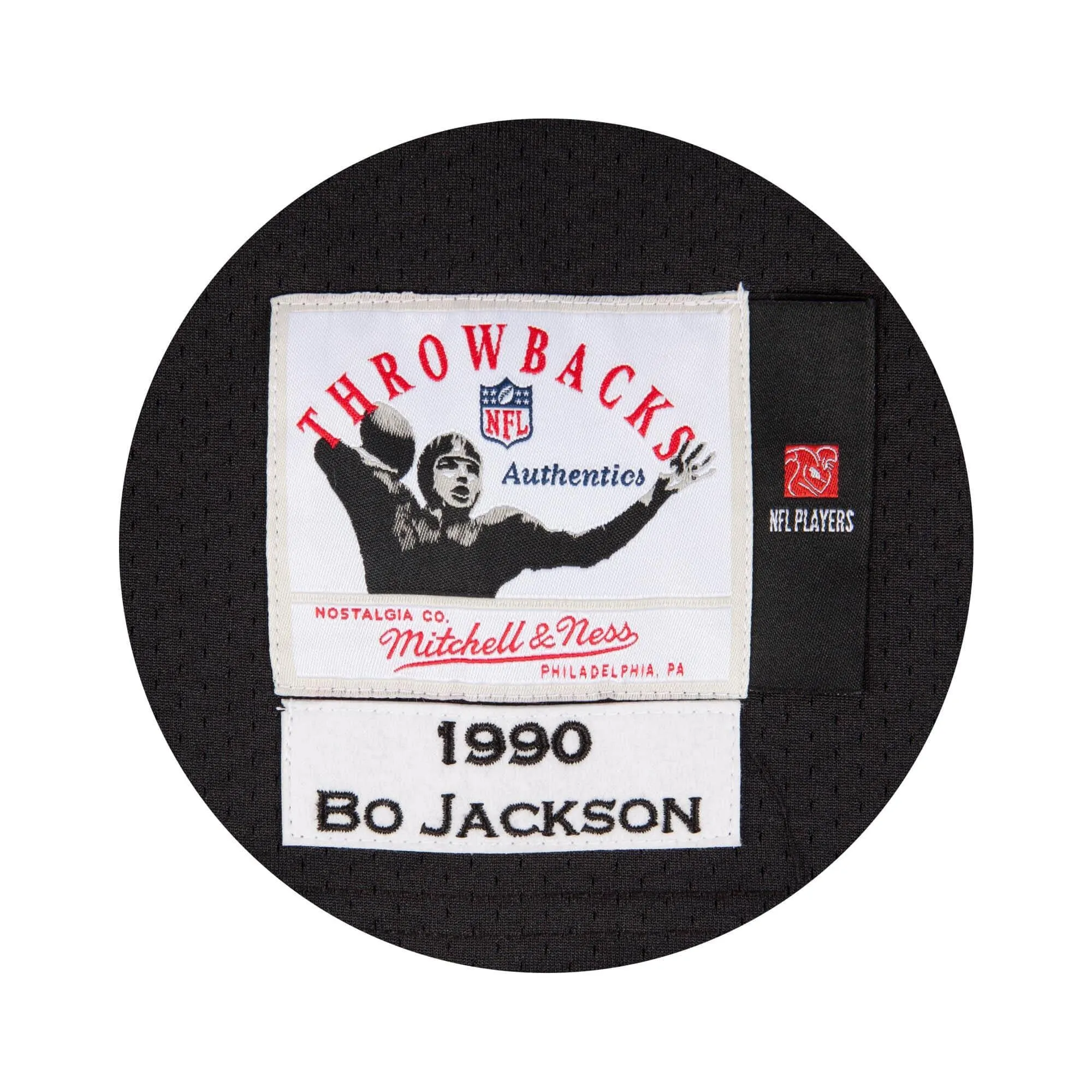 Mitchell & Ness Men's NFL Authentic Jersey Oakland Raiders 1990 Bo Jackson Jerseys sold by Zulily product image thumbnail 3