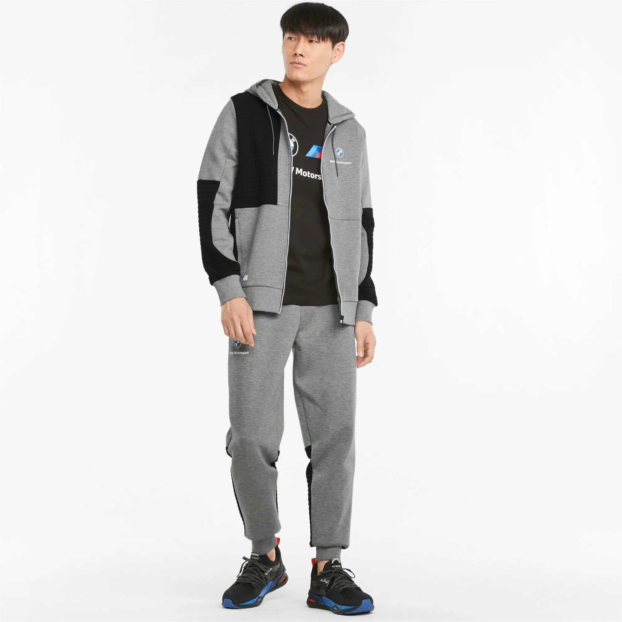 Puma Men's Bmw Motorsport Full-Zip Hoodie sold by Zulily product image thumbnail 3